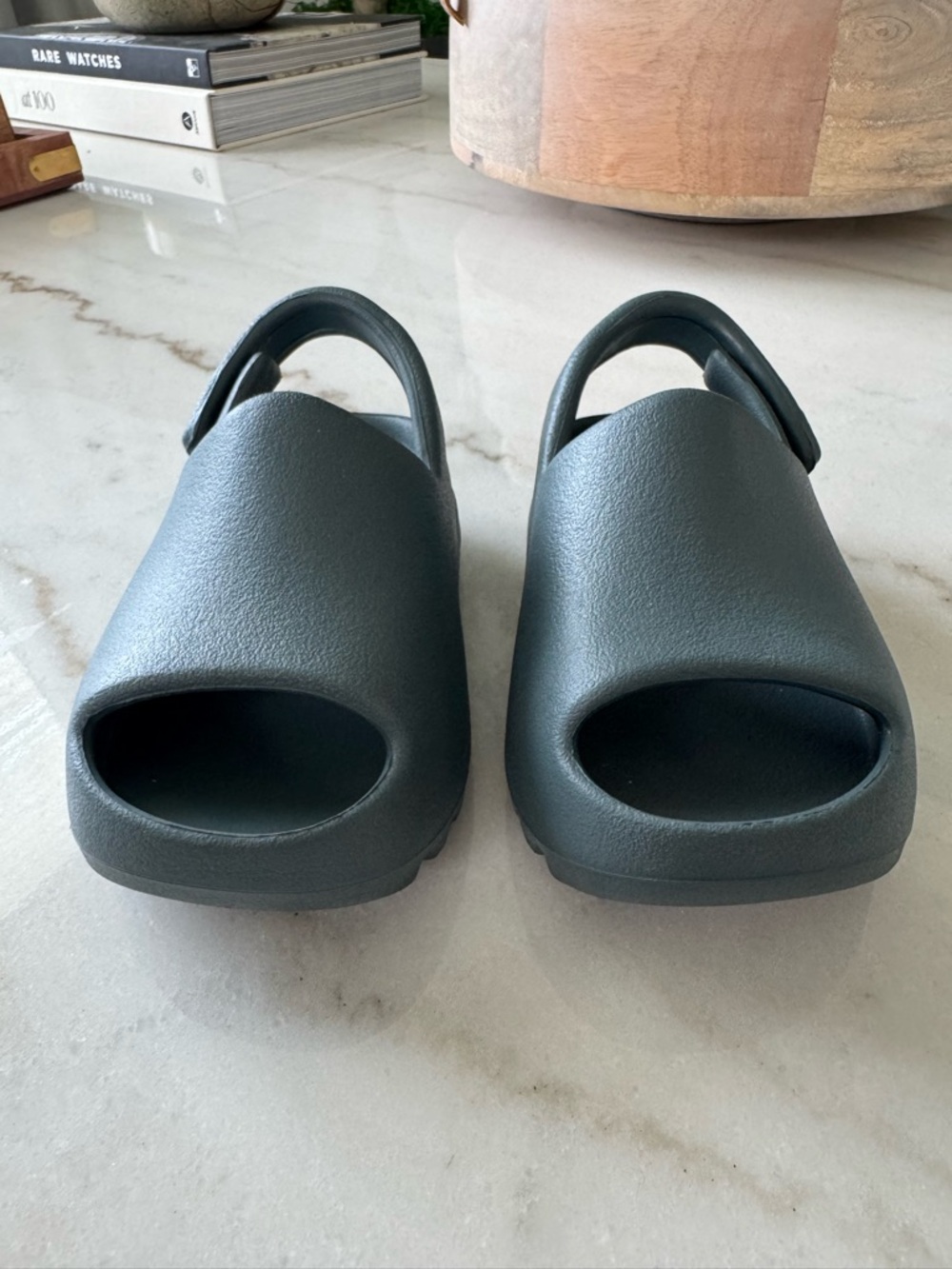 Adidas Yeezy Slide Infant 7K – Slate Grey Foam Slides